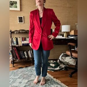 Karen Kane Vibrant Red Women's Blazer